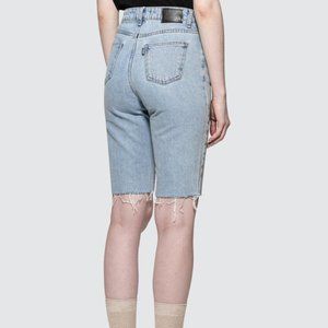 MISCHIEF Jean Shorts Knee Length Pants SSENSE